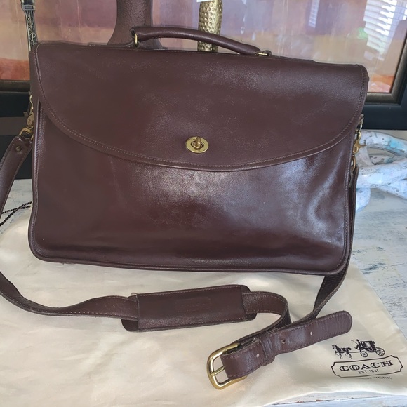 Coach Handbags - Coach vintage leather briefcase
